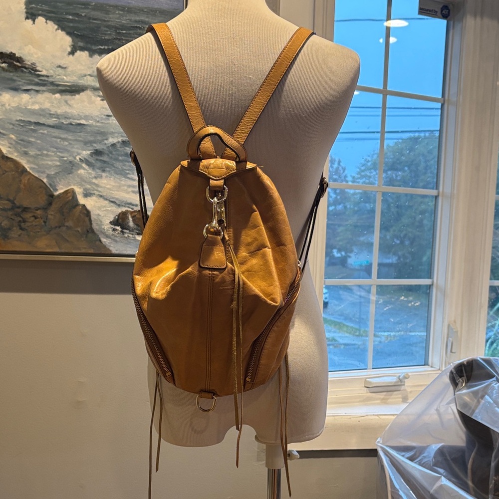 Rebecca Minkoff Medium Julian Backpack,‎ Almond